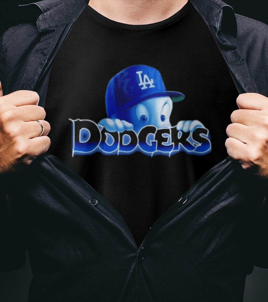 LA Dodgers Lil Casper Halloween Spirit T-Shirt