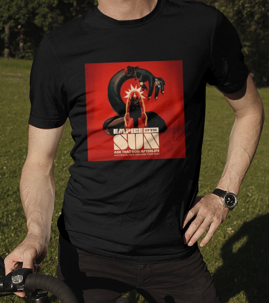 Empire Of The Sun Ask That God Afterlife Australia New Zealand Tour 2027 T-Shirt