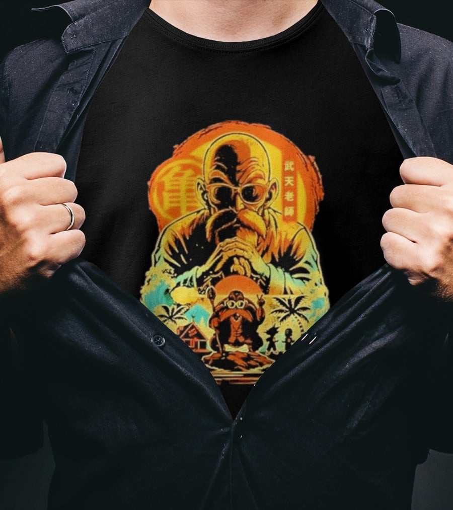 Master Roshi Kame House Dragon Ball Z T-Shirt