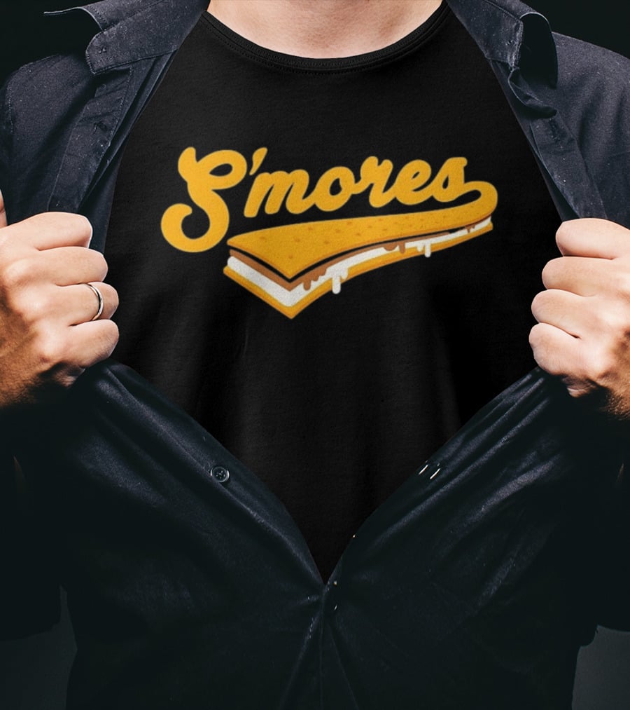 S'mores Campfire Treat Dessert Chocolate Marshmallow Graham Cracker T-Shirt