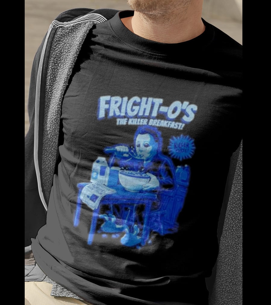 Fright O's The Killer Breakfast Cereal Halloween Michael Myers Killer Taste T-Shirt