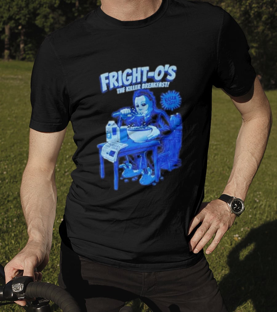 Fright O's The Killer Breakfast Cereal Halloween Michael Myers Killer Taste T-Shirt