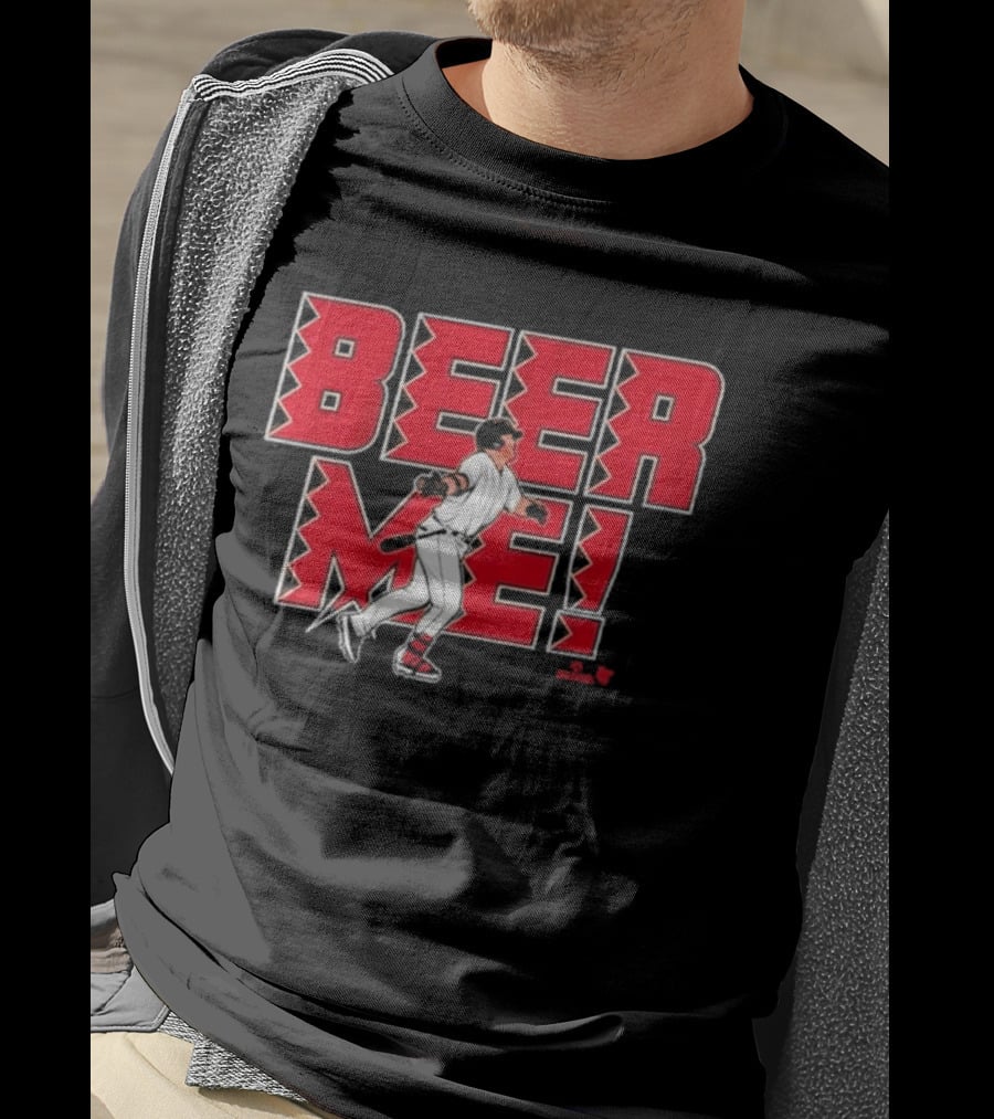 Beer Me Baseball Humor Seth Beer Playful T-Shirt