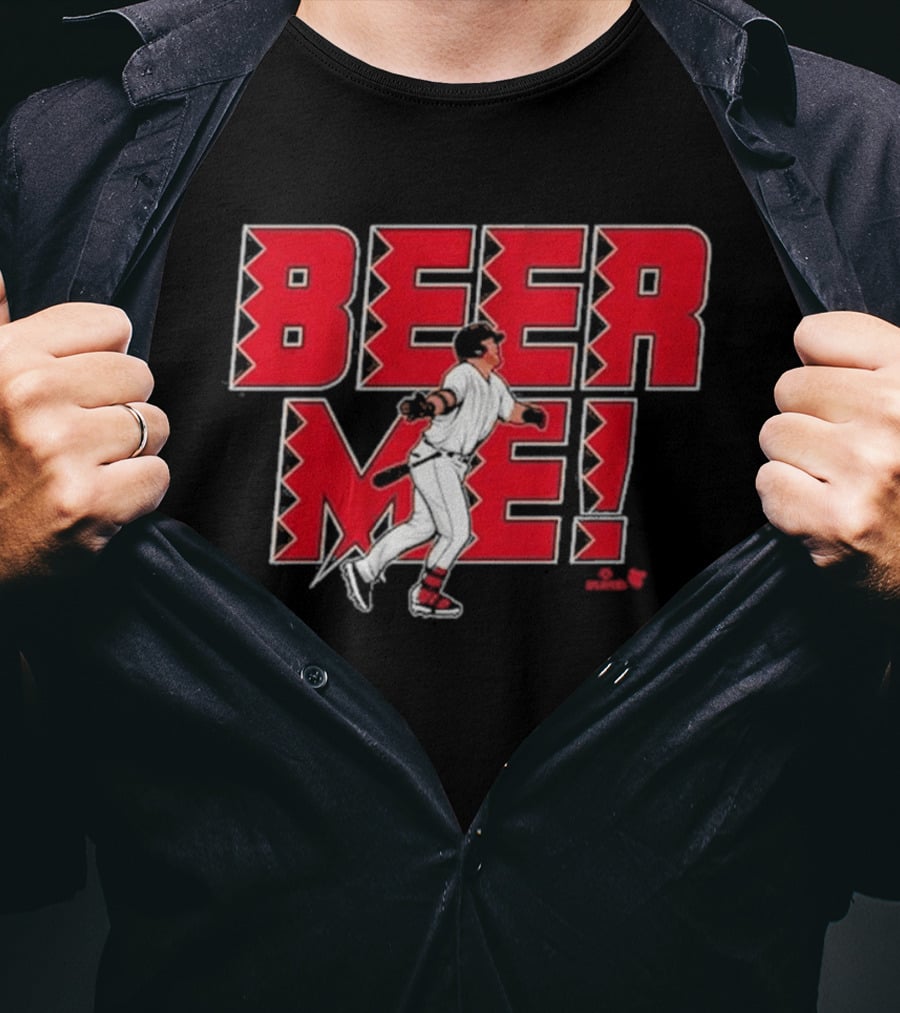 Beer Me Baseball Humor Seth Beer Playful T-Shirt