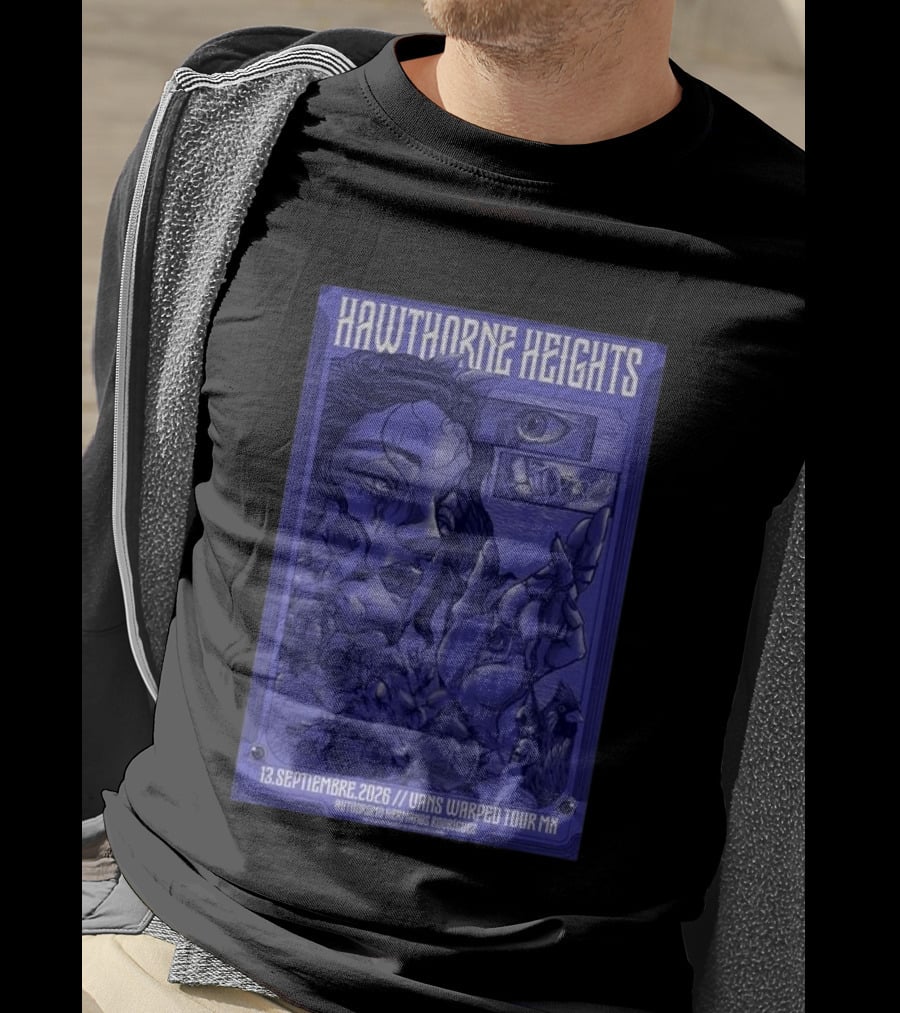 Hawthorne Heights 13 Septiembre 2026 Vans Warped Tour Mx Autódromo Hermanos Rodríguez T-Shirt
