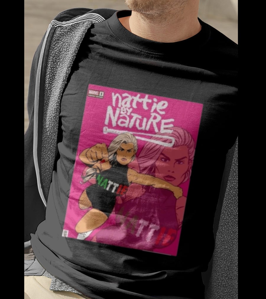 Nattie By Nature Marvel Variant Nattie Issue One Comic T-Shirt