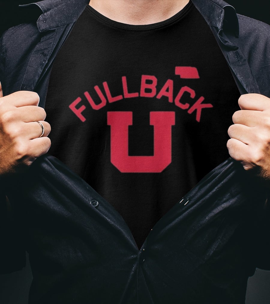 Nebraska Cornhuskers Fullback U Football Pride T-Shirt