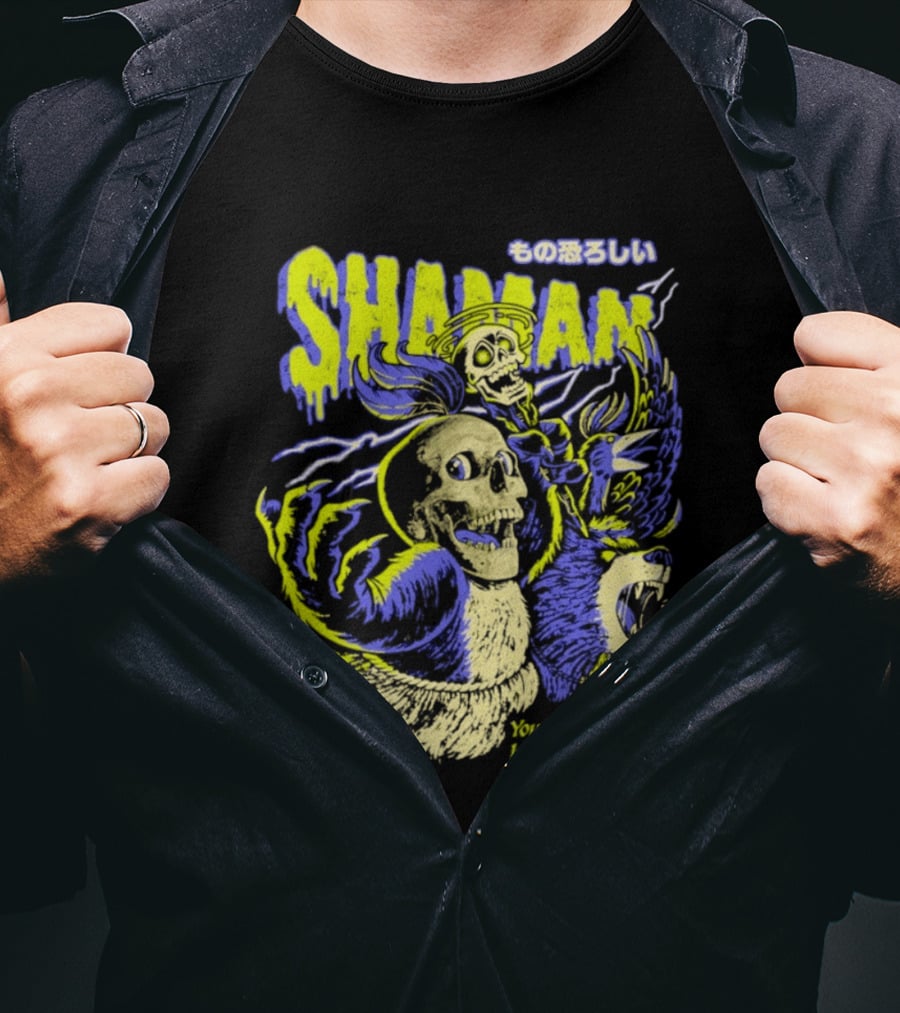 SHAMAN You Will Fall Under His Spell Too T-Shirt