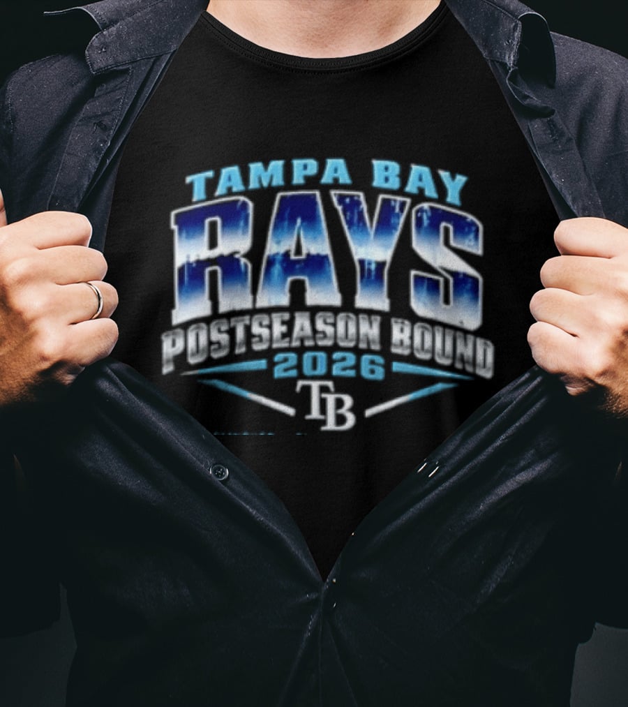 Tampa Bay Rays Postseason Bound 2026 TB T-Shirt