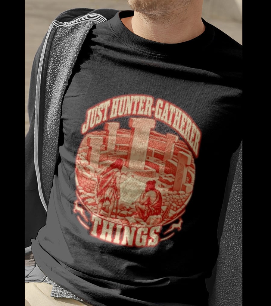 Just Hunter Gatherer Things Göbekli Tepe Ancient Site Artifacts T-Shirt