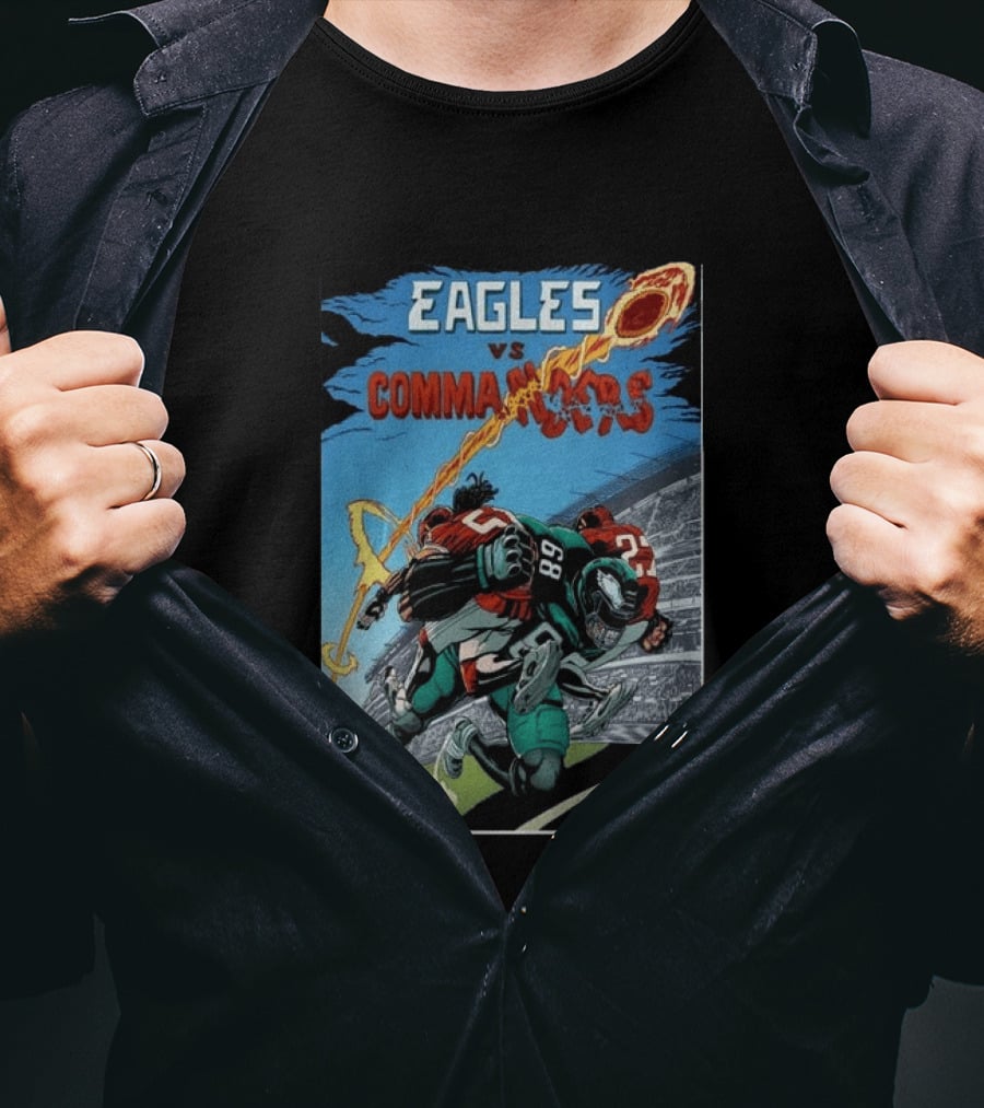 Eagles Vs Commanders September 13 2026 Lincoln Financial Field Football T-Shirt