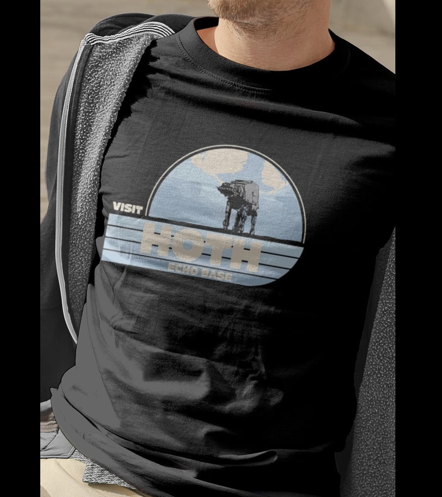 Visit Hoth Echo Base Star Wars AT AT Adventure T-Shirt