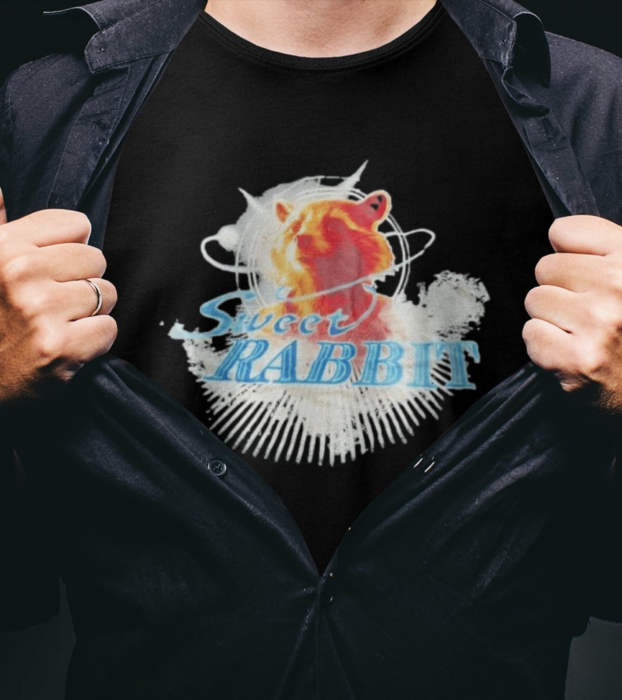 Rocket Raccoon Sweet Rabbit Guardians Of The Galaxy Fan Favorite Characters T-Shirt