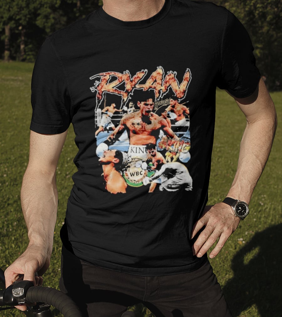 Ryan Garcia WBC Boxing Champion Explosive Action Montage T-Shirt