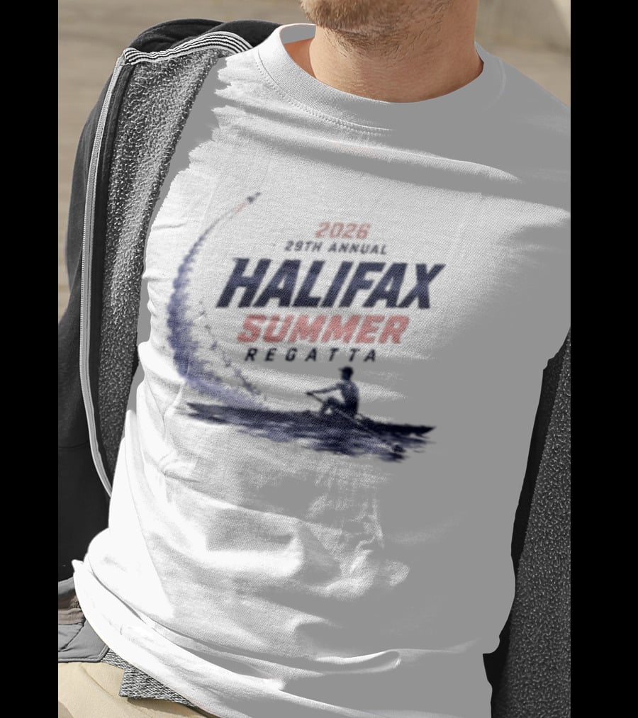 29th Annual Halifax Summer Regatta 2026 Event With Kayak T-Shirt