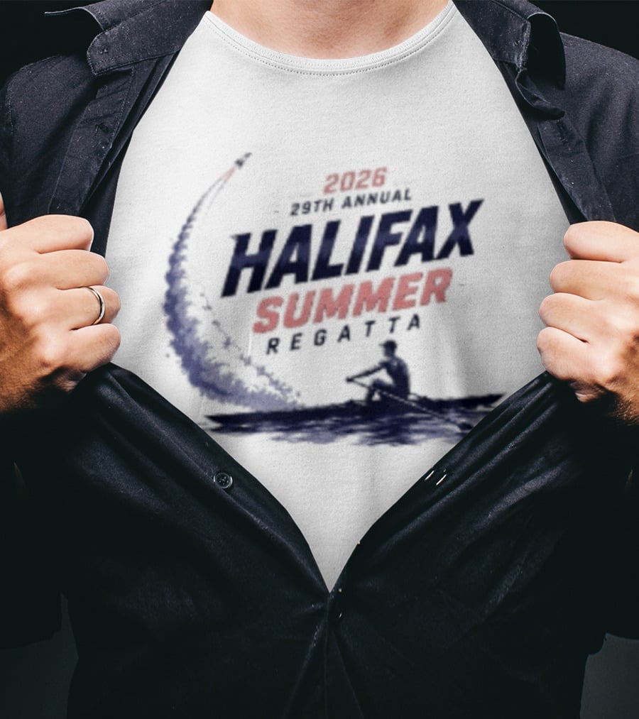 29th Annual Halifax Summer Regatta 2026 Event With Kayak T-Shirt