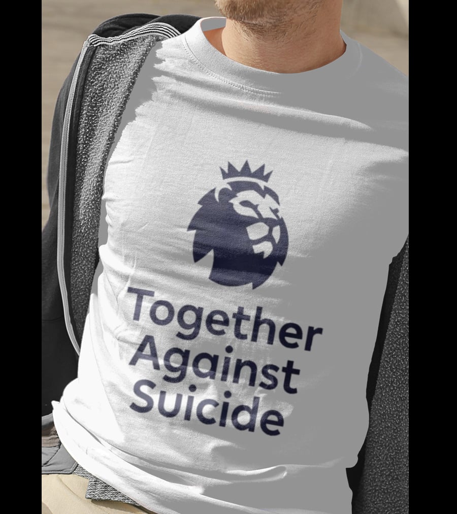 Aston Villa Premier League Together Against Suicide T-Shirt