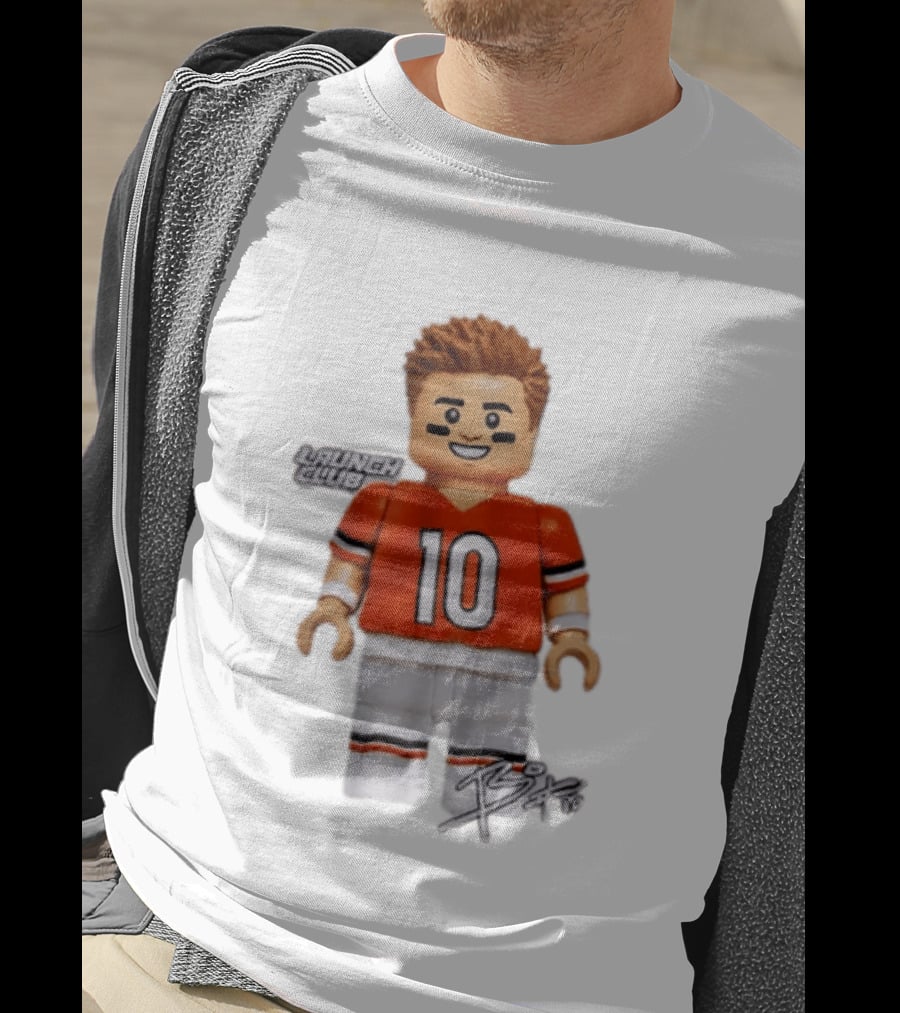 Denver Broncos Quarterback Bo Nix Launch Club 10 T-Shirt