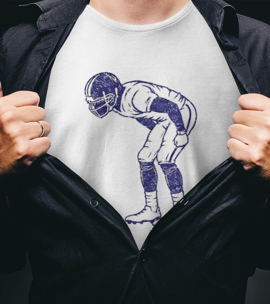 Minnesota Moon Football T-Shirt