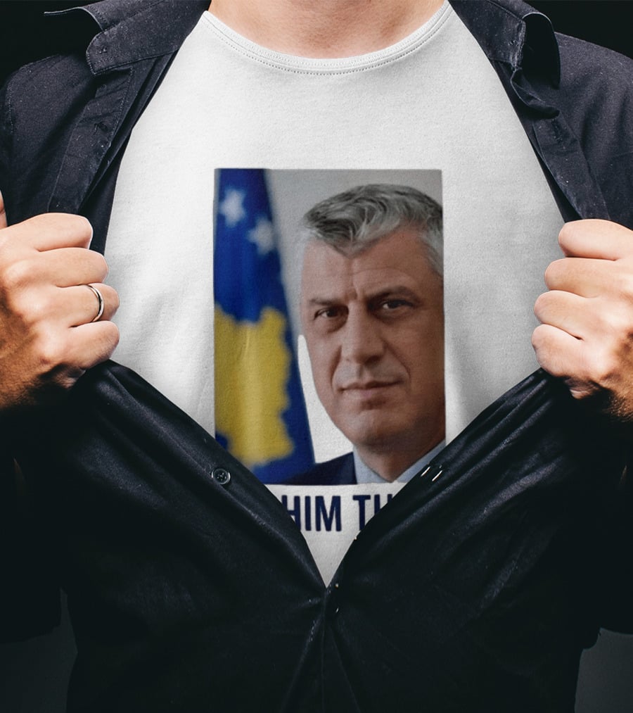 Hashim Thaci Kosovo Flag T-Shirt