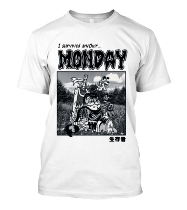 I Survived Another Monday Manga Survivor Berserk T-Shirt