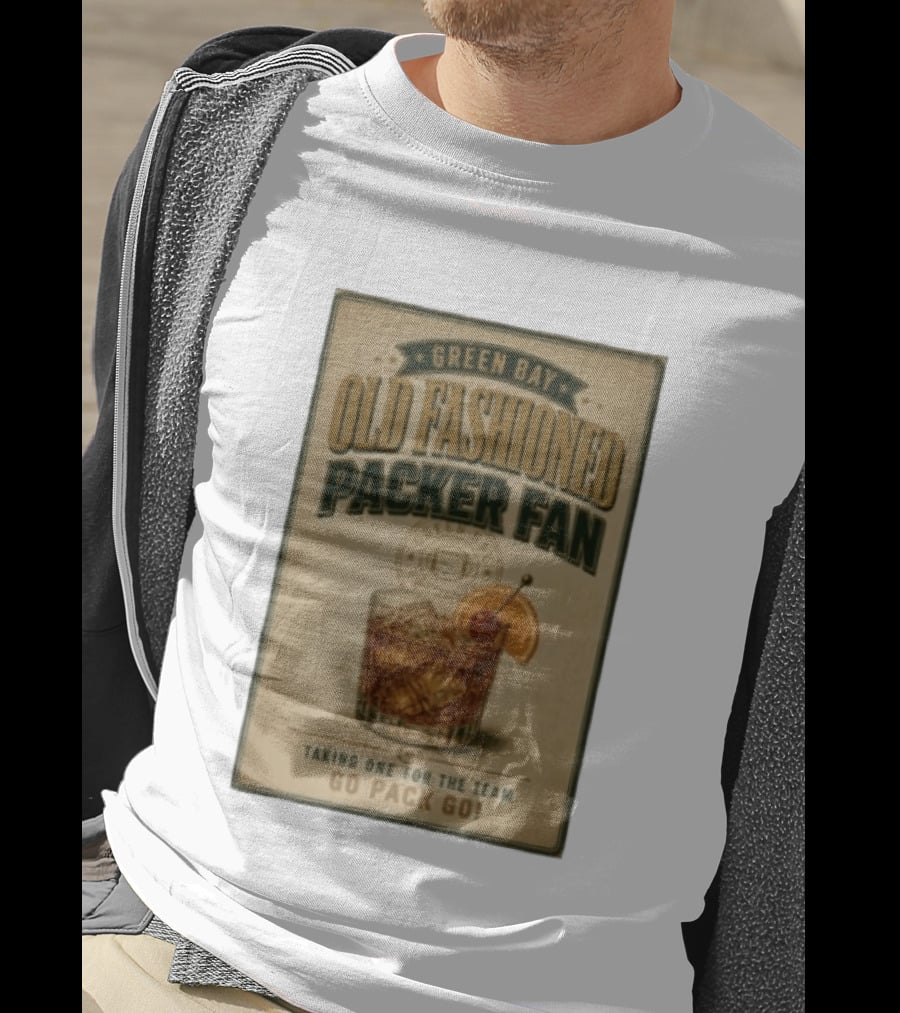 Green Bay Old Fashioned Packer Fan Taking One For The Team Go Pack Go T-Shirt
