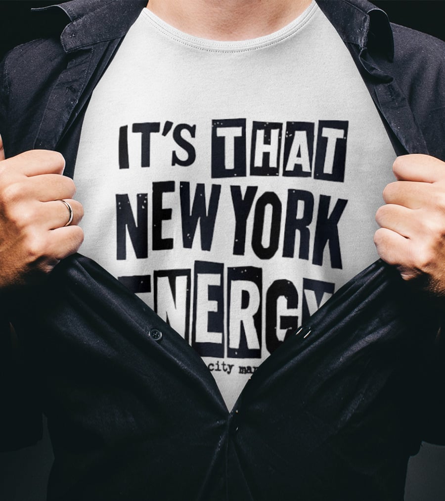 It's That New York Energy TCS New York City Marathon T-Shirt
