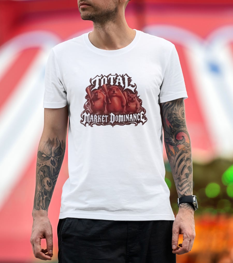 Total Market Dominance Groundhog Baseball Bats T-Shirt