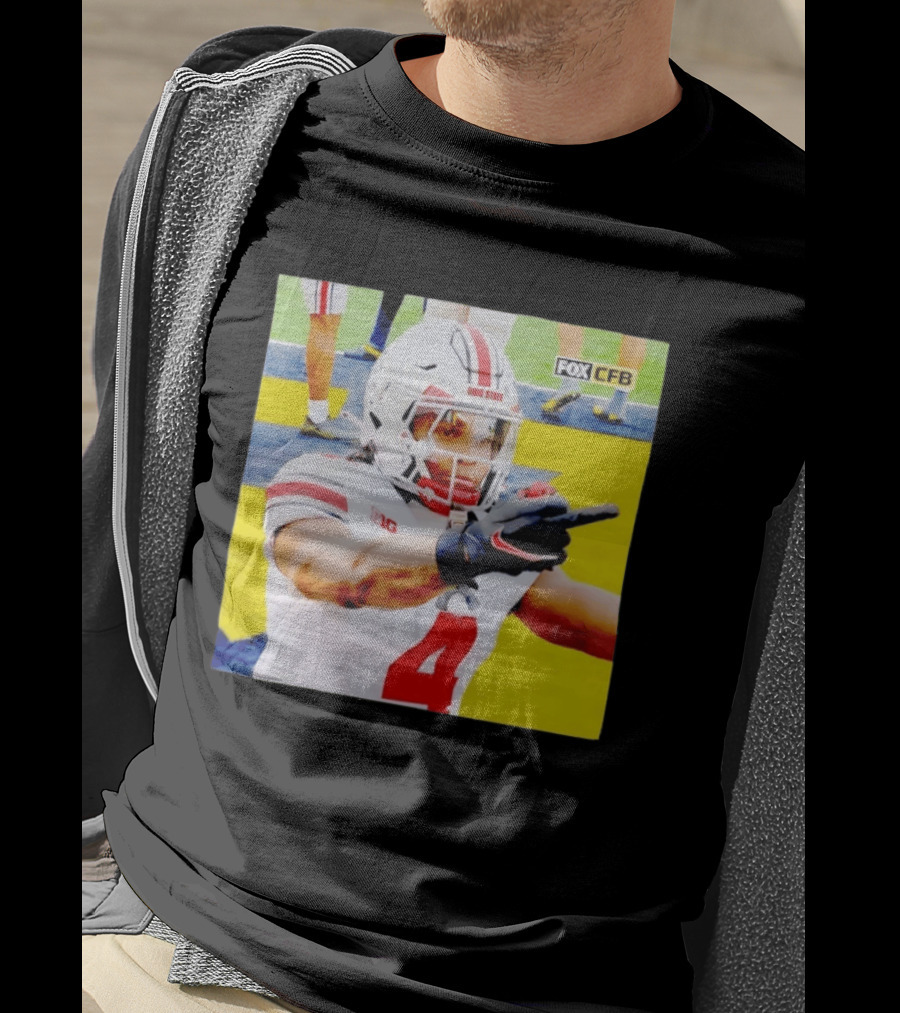 Ohio State Player Gesture Against Michigan Football T-Shirt