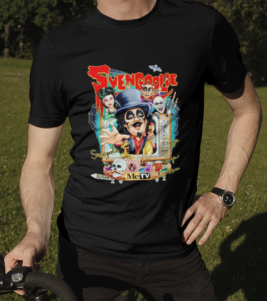 Svengoolie Berwyn MeTV Horror Characters And Spooky Fun T-Shirt