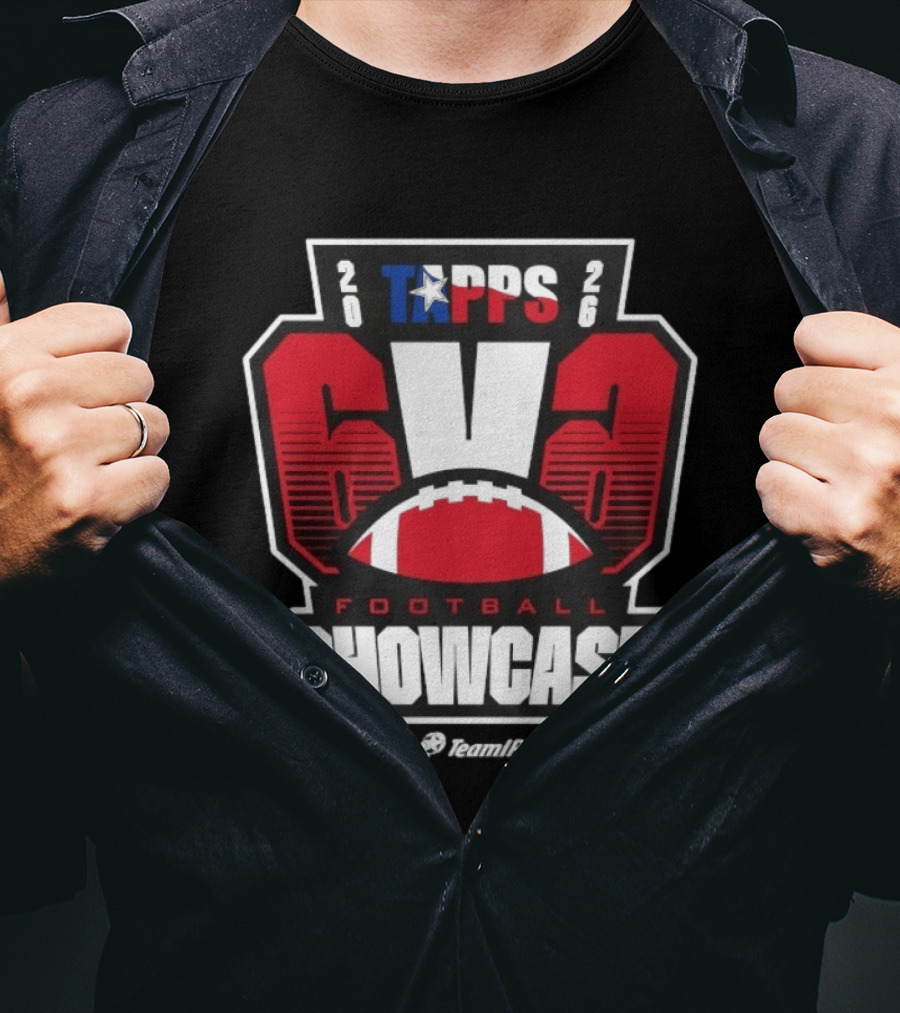 TAPPS 2026 6v6 Football Showcase TeamIP T-Shirt