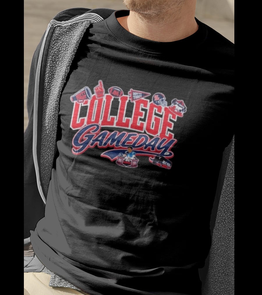 College Gameday Ole Miss September 19 2026 Football Tailgate Party T-Shirt