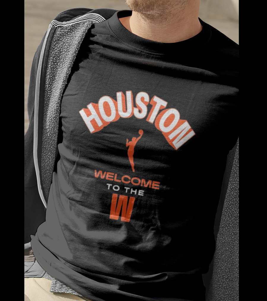 Houston Welcome To The W WNBA Basketball Player T-Shirt