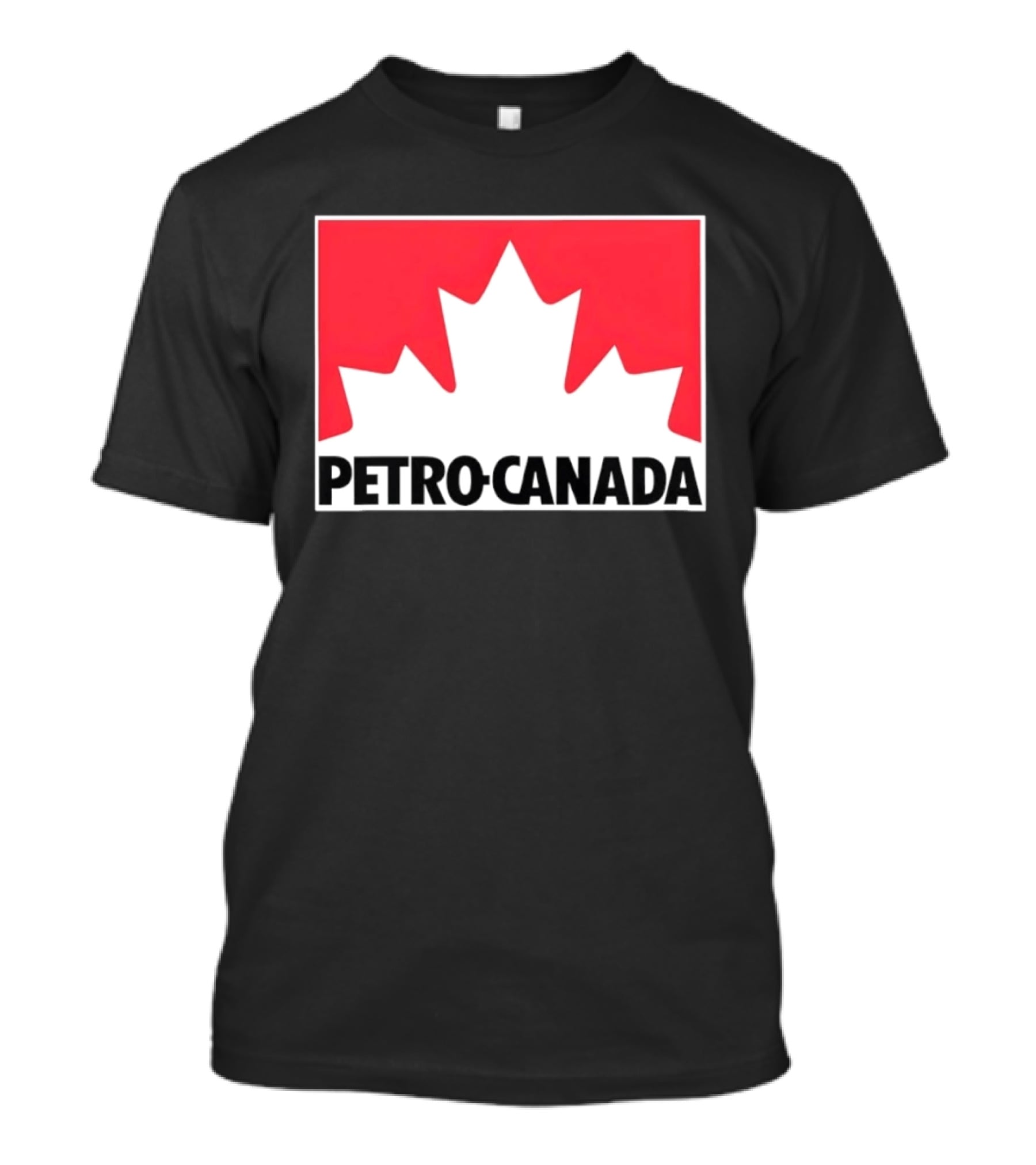 Petro Canada Canadian Gas Station Maple Leaf Branding T-Shirt