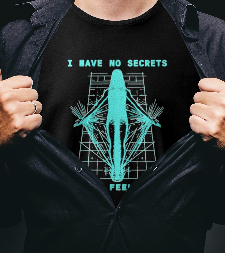 Phoebe Bridgers I Have No Secrets Only Feelings 2026 The Lost Tour T-Shirt