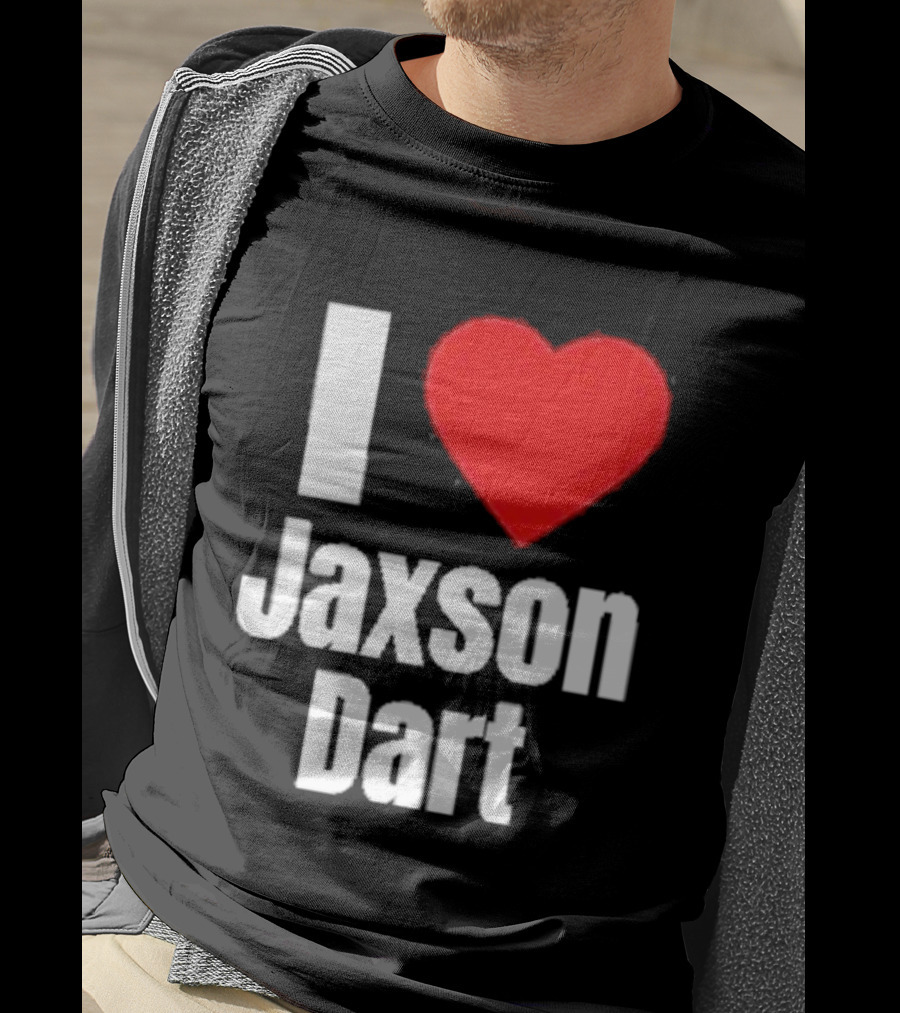 I Heart Jaxson Dart Fan Support T-Shirt
