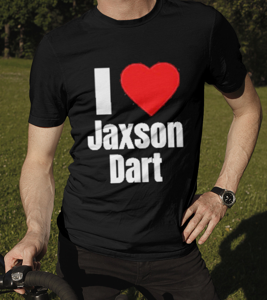 I Heart Jaxson Dart Fan Support T-Shirt