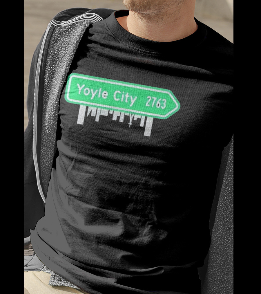 Yoyle City 2763 Road Sign Battle For Dream Island Series T-Shirt