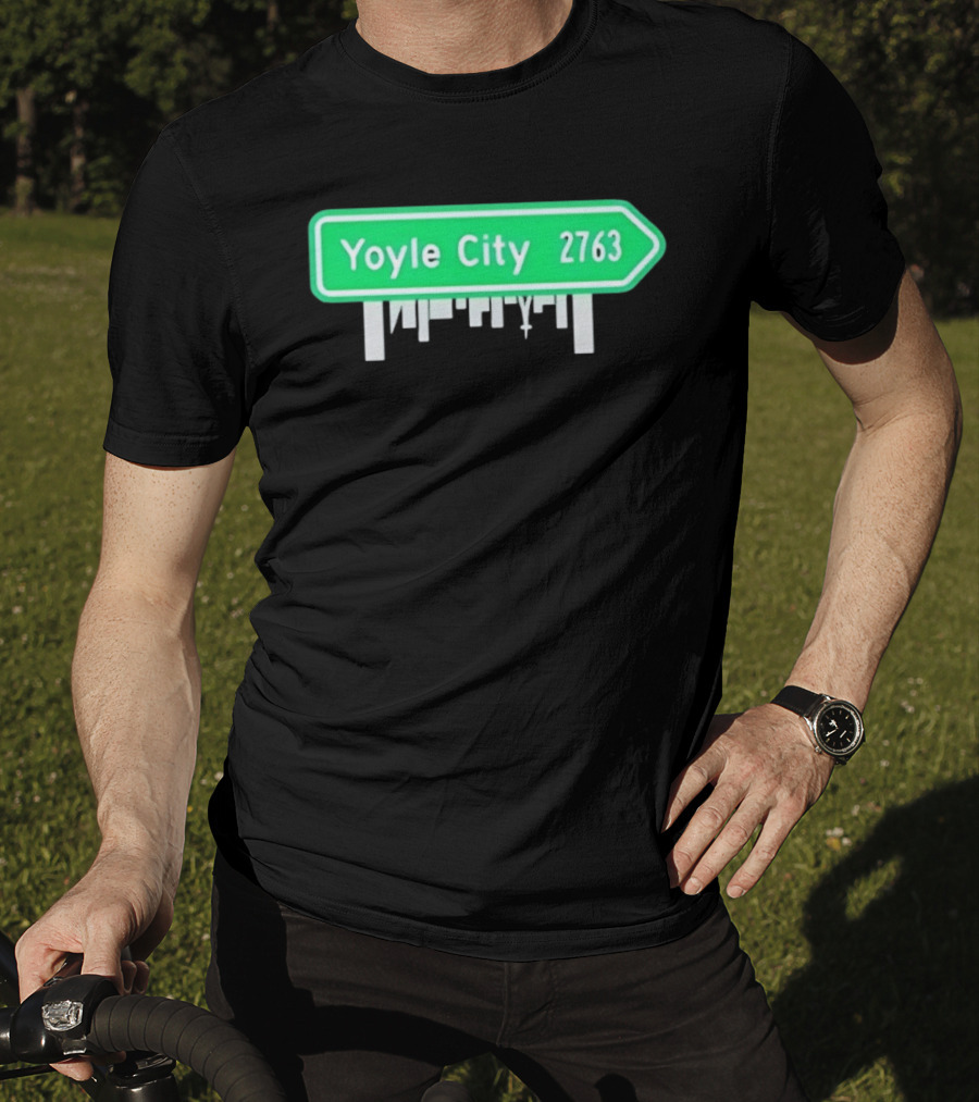 Yoyle City 2763 Road Sign Battle For Dream Island Series T-Shirt