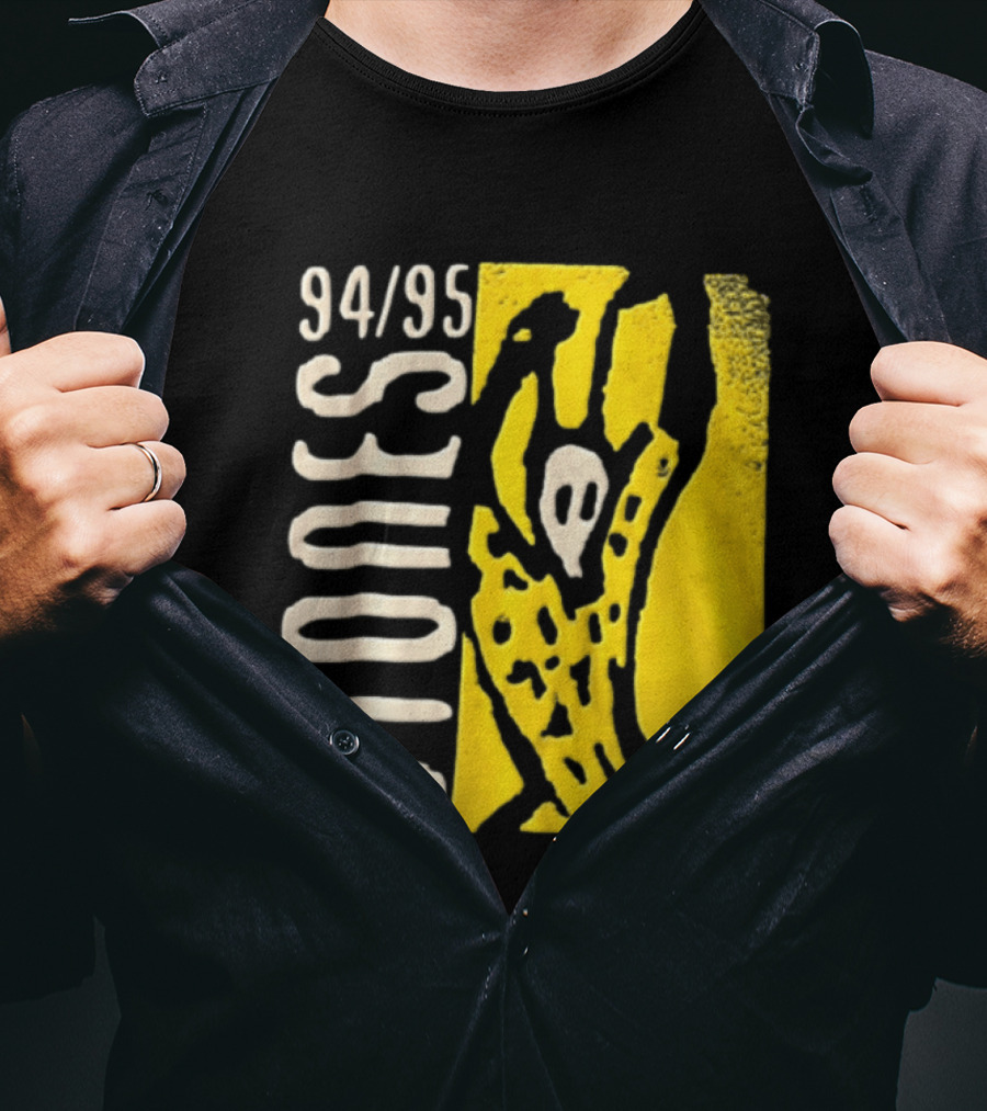 Stones 94 95 Yellow Voodoo Creature Sketch T-Shirt