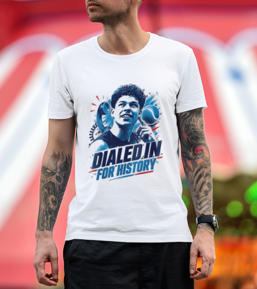 Ben Shelton Dialed In For History Tennis US Open T-Shirt