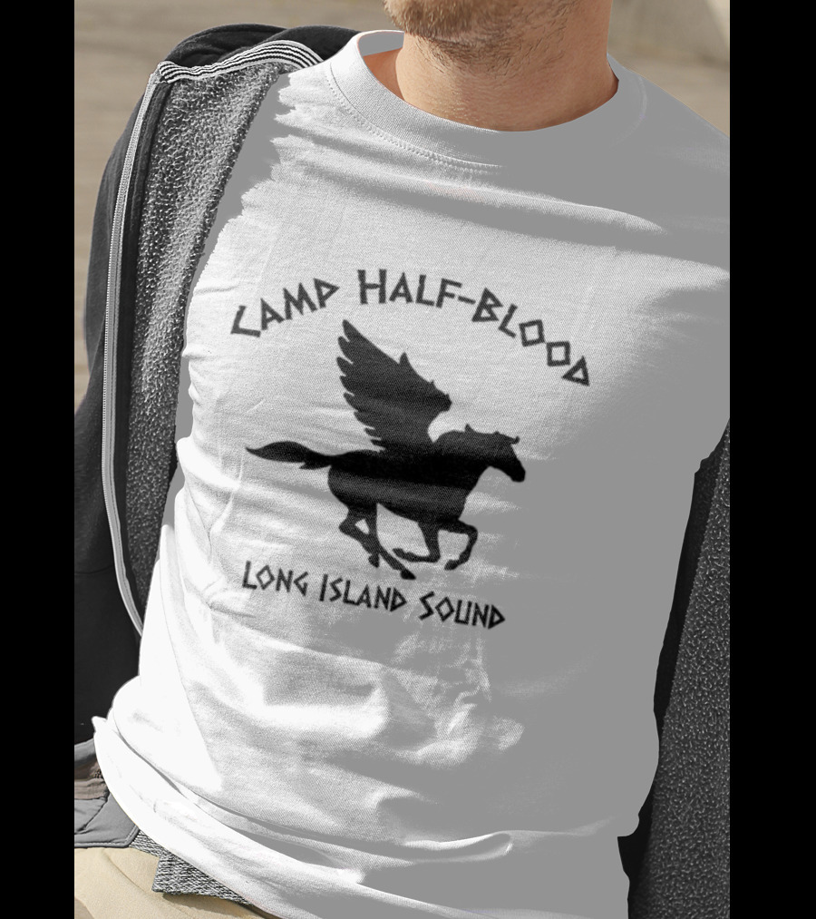 Camp Half Blood Pegasus Long Island Sound Halloween Costume T-Shirt