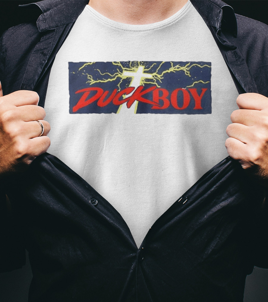 Duckboy Lightning Cross Ruby Da Cherry G59 T-Shirt