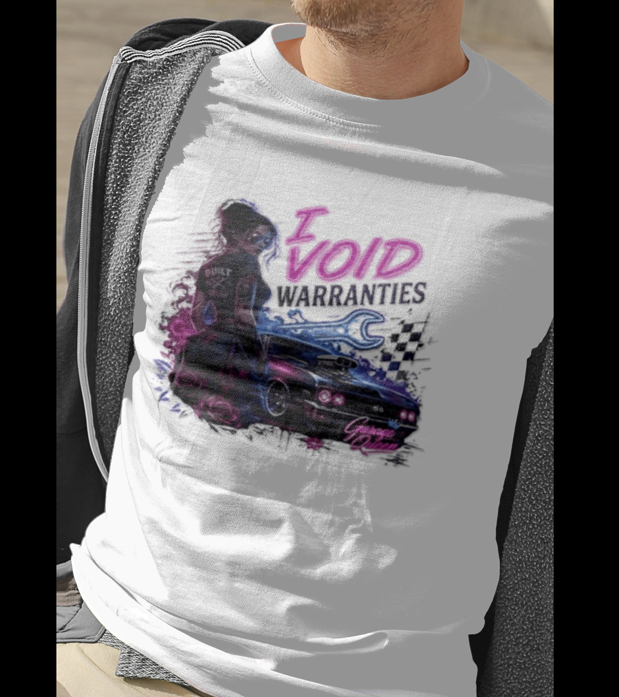 I Void Warranties Garage Queen Car Mechanic T-Shirt