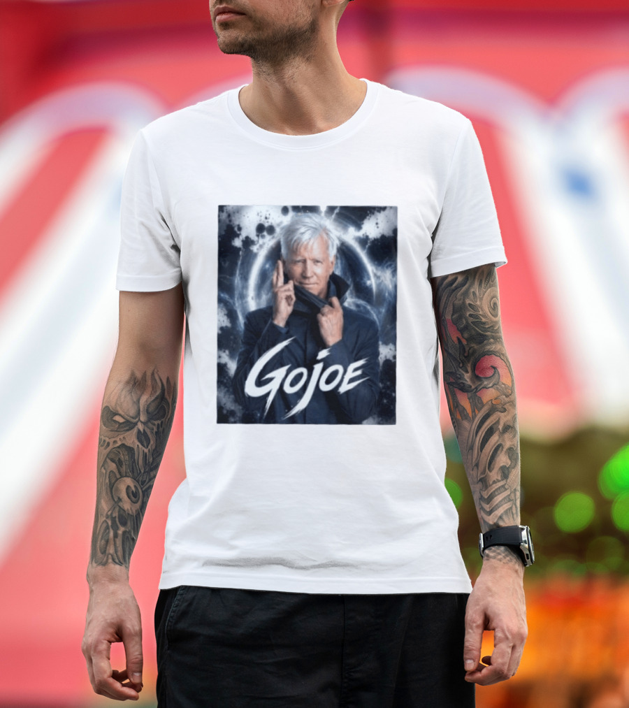 Joe Biden Gojoe Satoru Gojo Jujutsu Kaisen Mashup T-Shirt