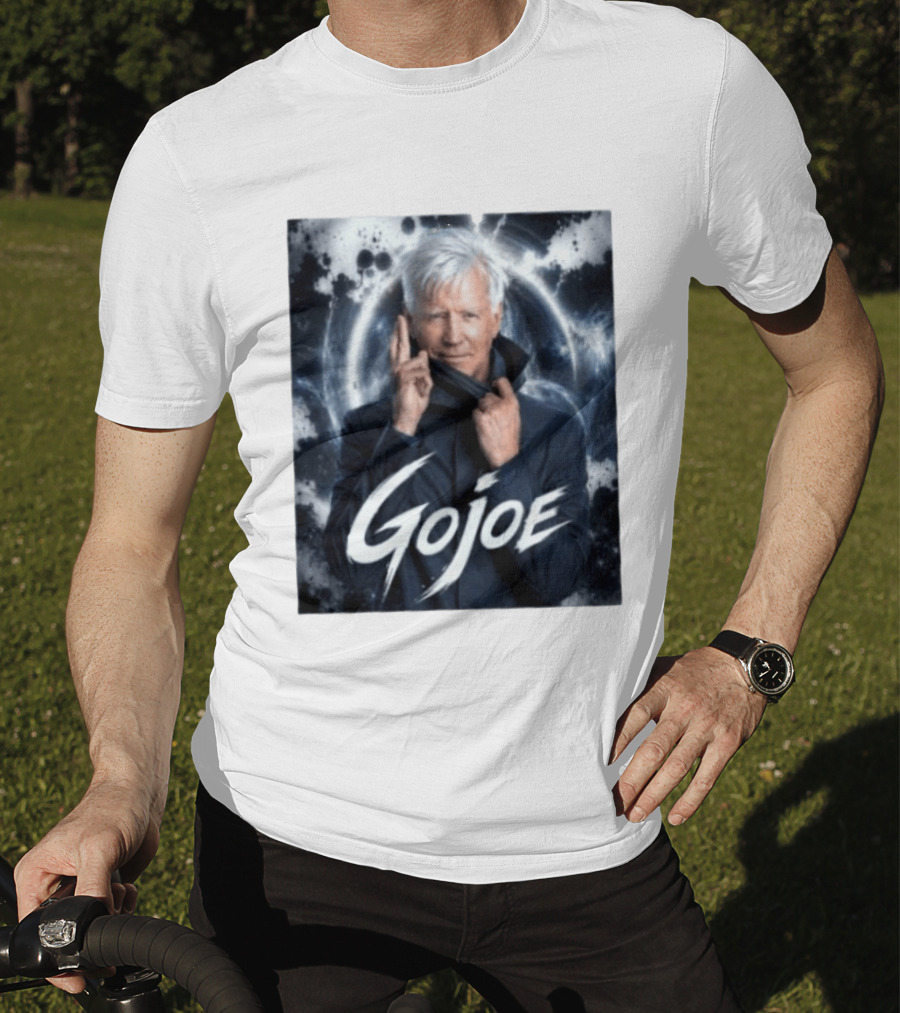 Joe Biden Gojoe Satoru Gojo Jujutsu Kaisen Mashup T-Shirt
