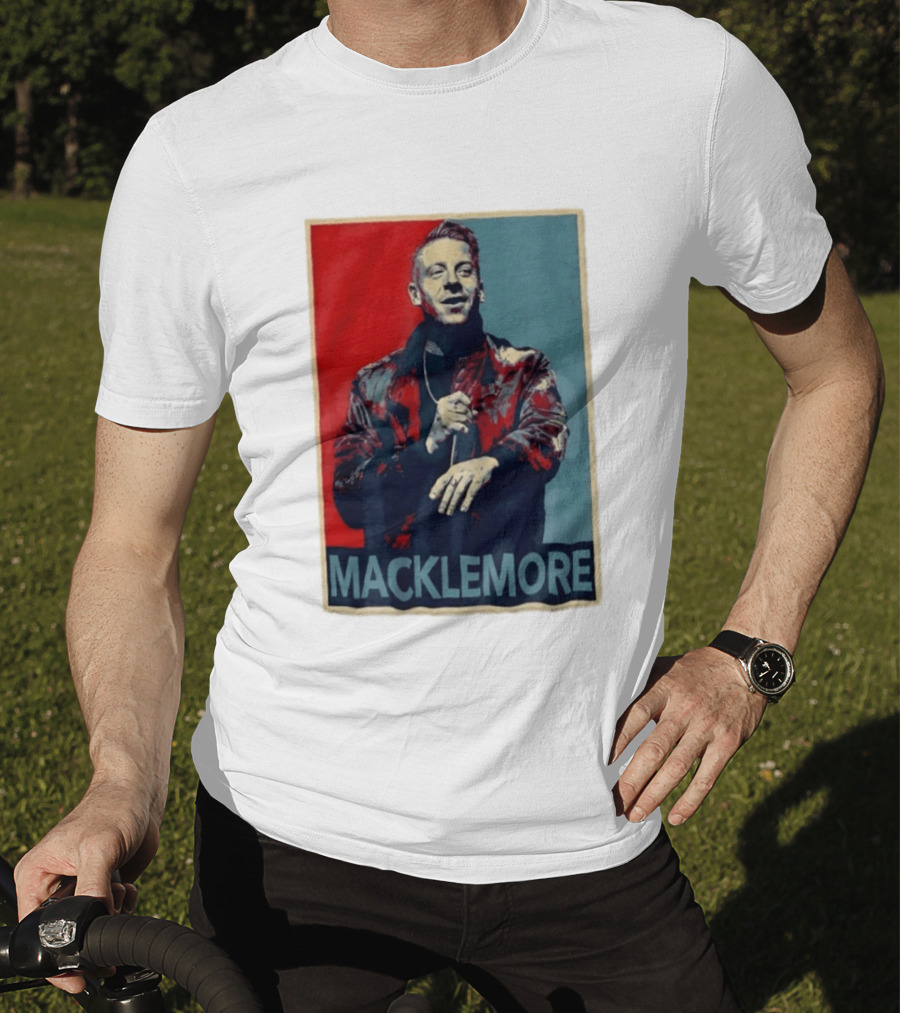 Macklemore Music Icon Red Blue T-Shirt