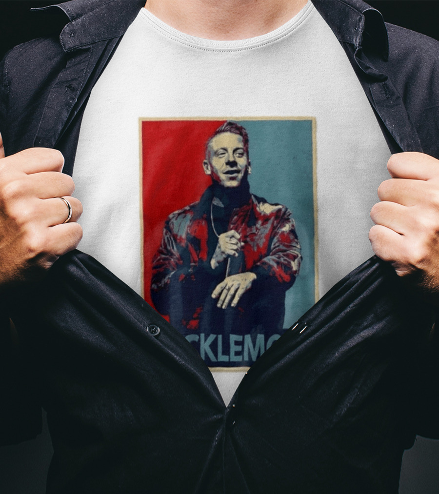Macklemore Music Icon Red Blue T-Shirt
