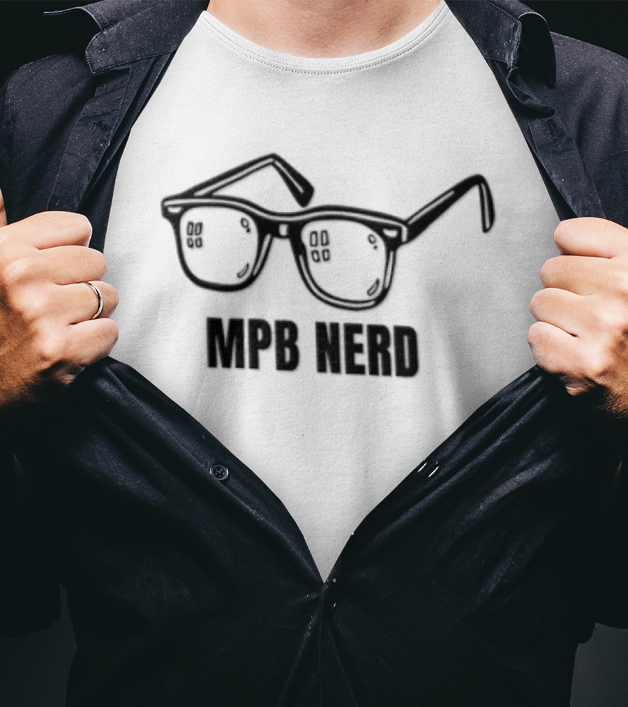 MPB Nerd Glasses For Musicians And Music Lovers T-Shirt