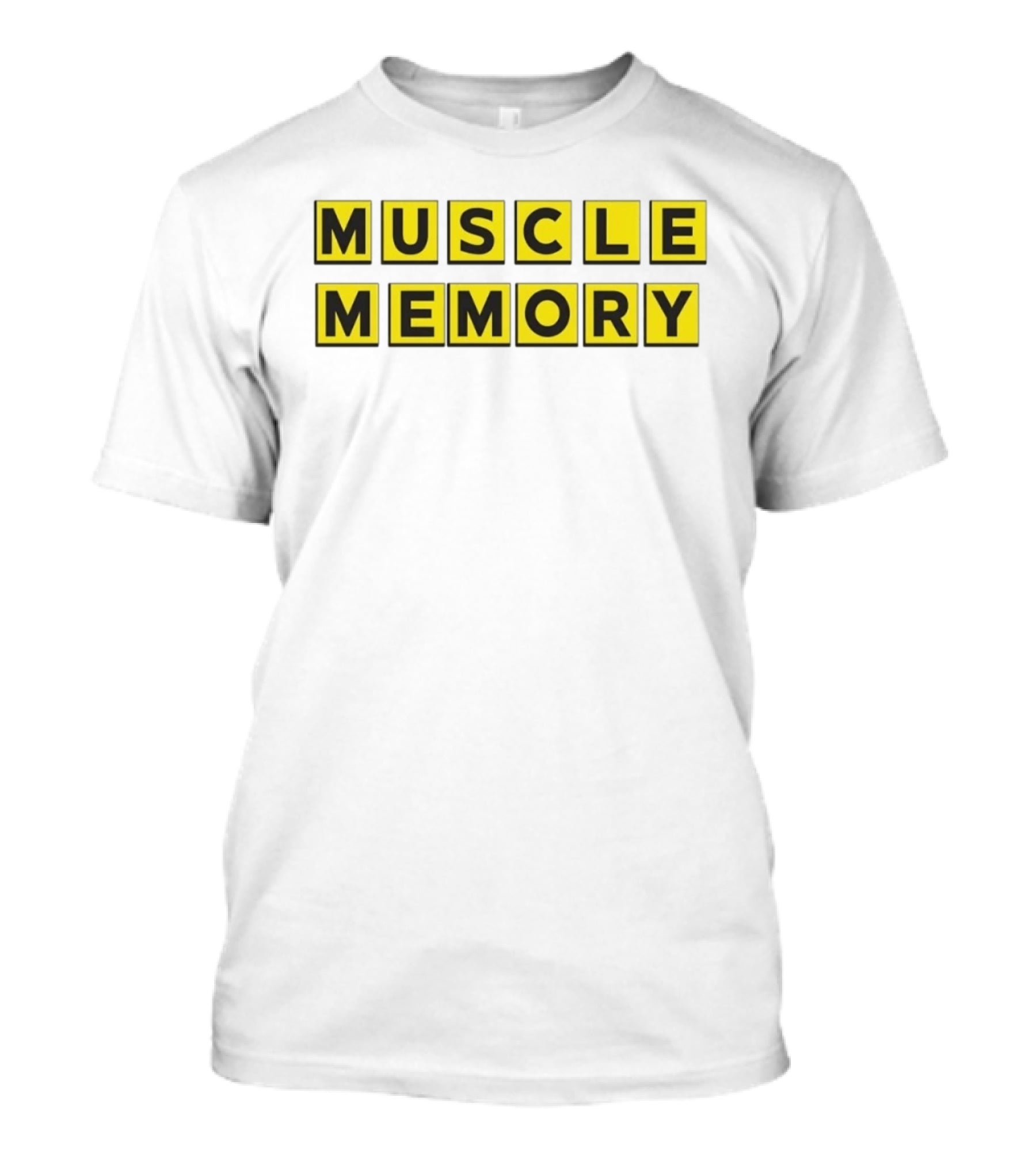 Muscle Memory Fitness Gym Workout Bodybuilding Motivation T-Shirt